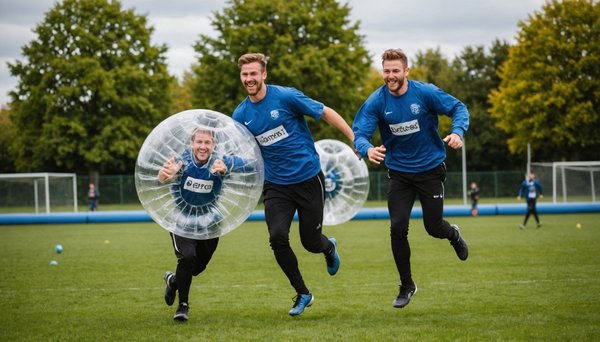 Sautez de joie avec le bubble foot à bordeaux !